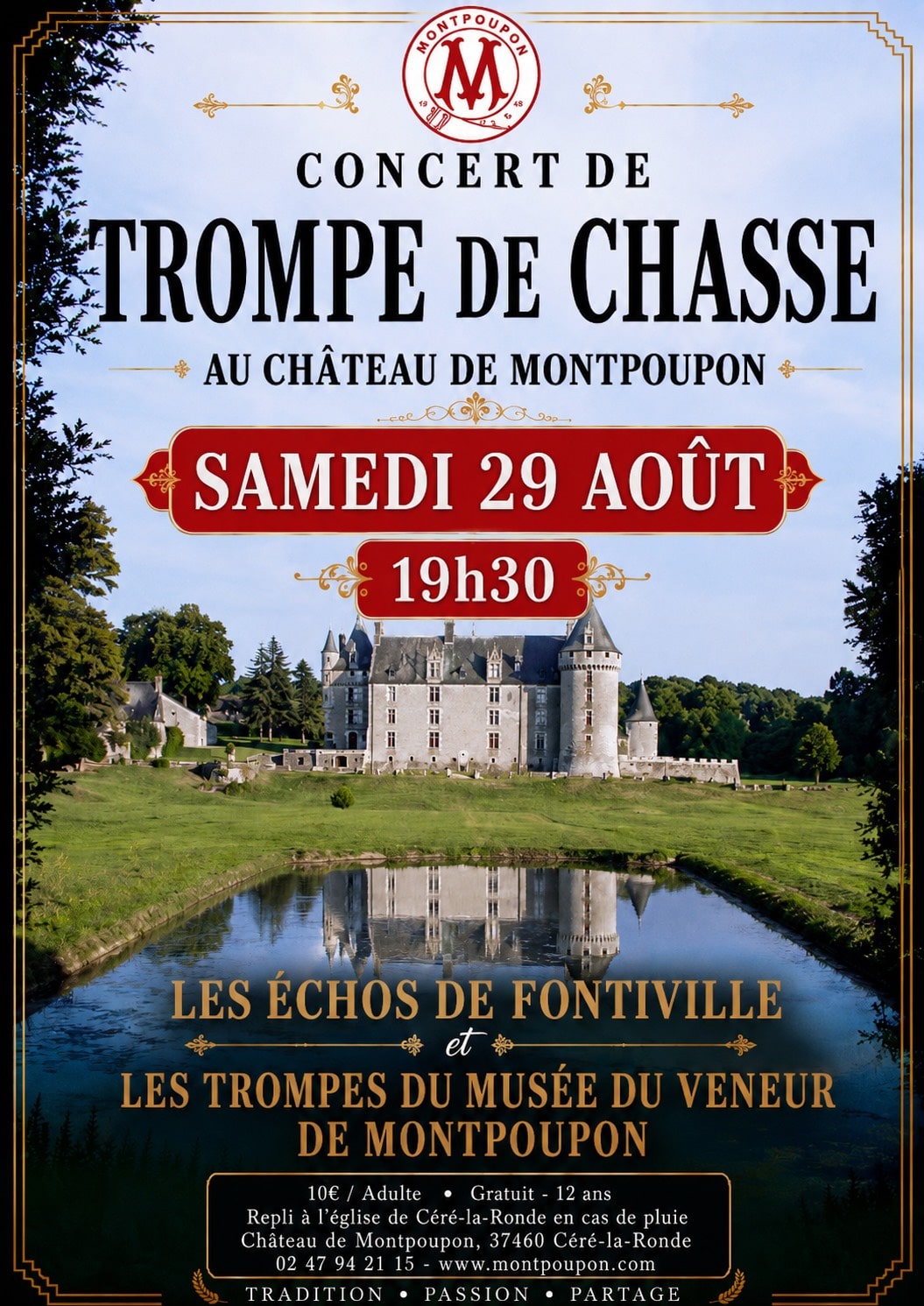 affiche concert de trompes
